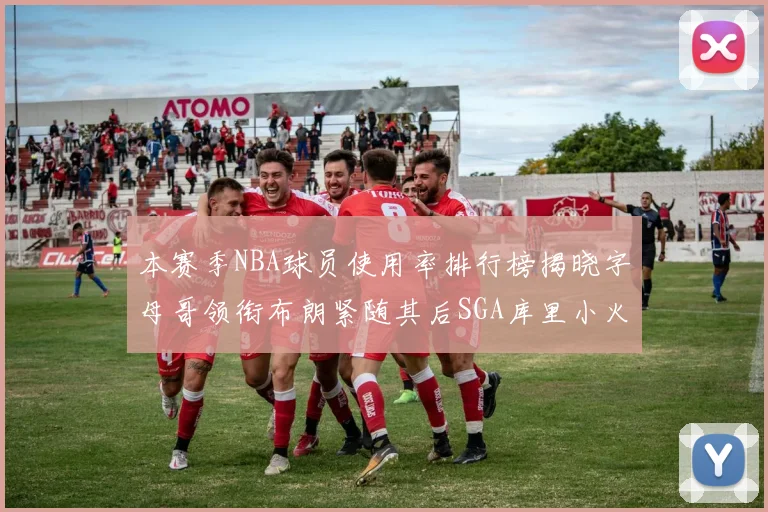 本赛季NBA球员使用率排行榜揭晓字母哥领衔布朗紧随其后SGA库里小火车紧追不舍